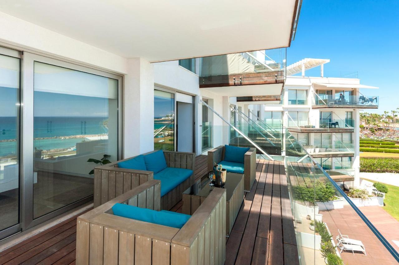 Apartment Marina - Beachfront Protaras Bagian luar foto
