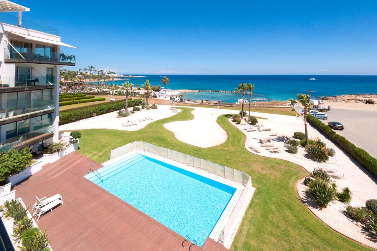 Apartment Marina - Beachfront Protaras Bagian luar foto