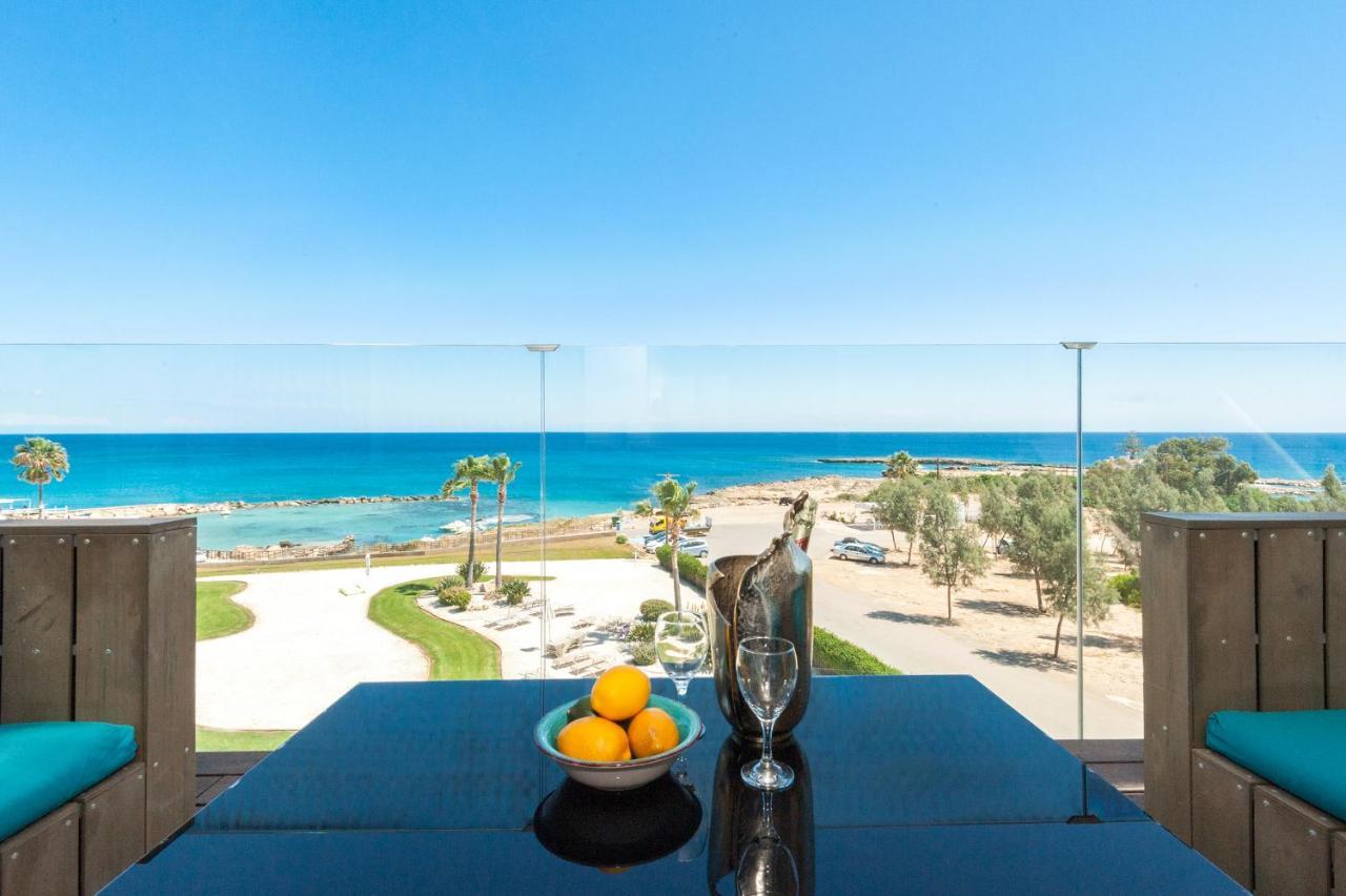 Apartment Marina - Beachfront Protaras Bagian luar foto