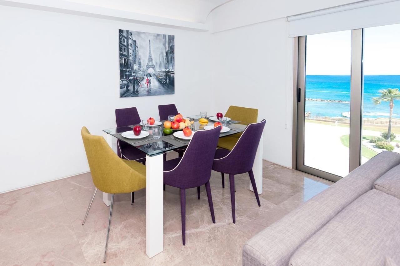 Apartment Marina - Beachfront Protaras Bagian luar foto