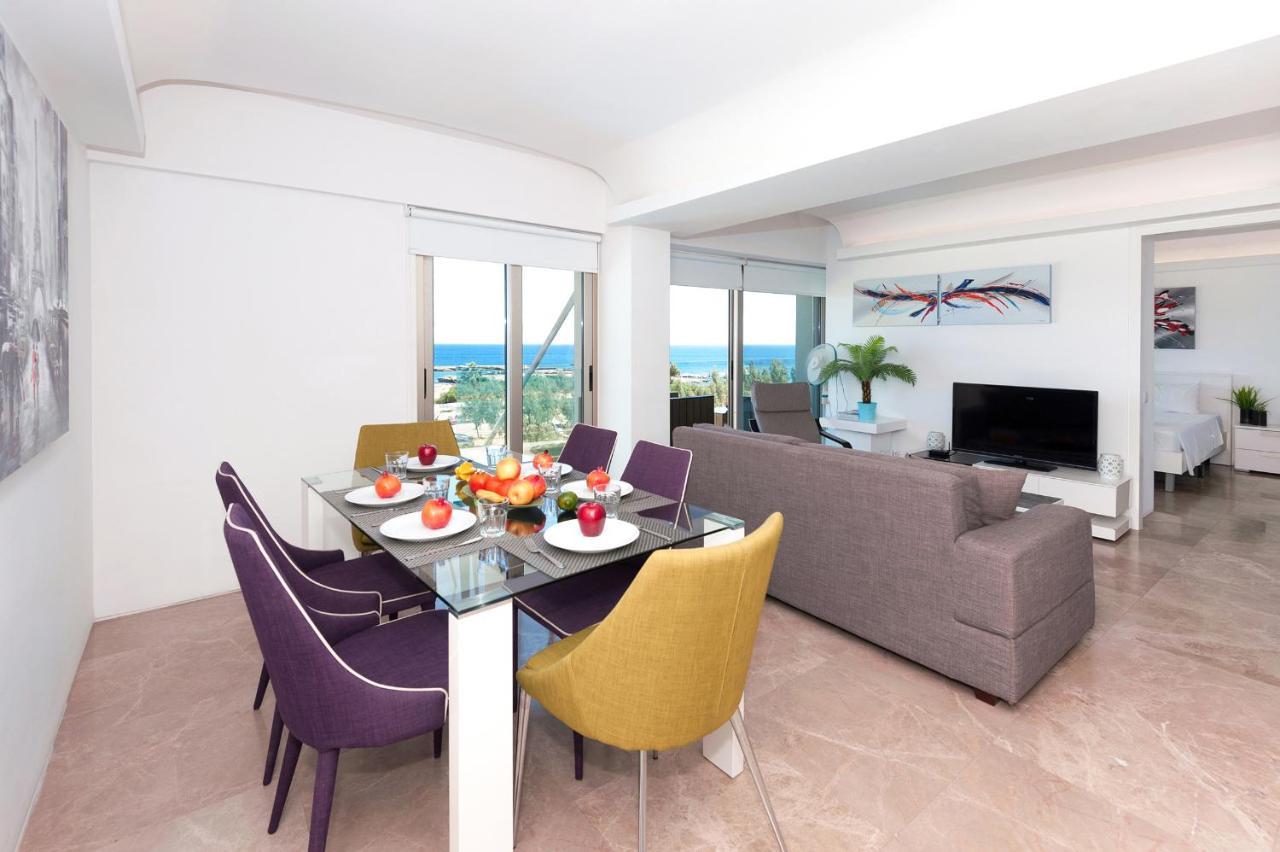 Apartment Marina - Beachfront Protaras Bagian luar foto