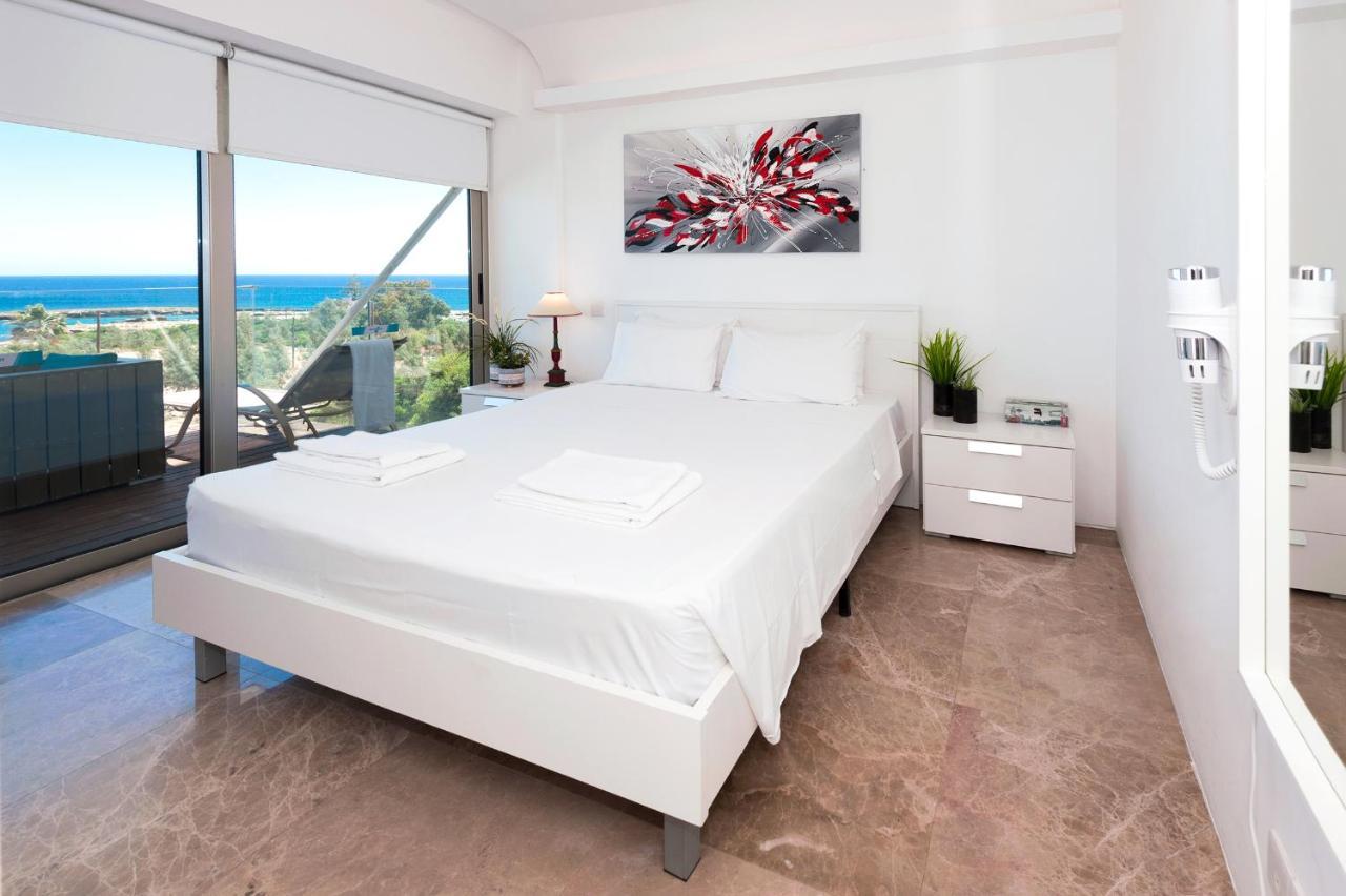 Apartment Marina - Beachfront Protaras Bagian luar foto