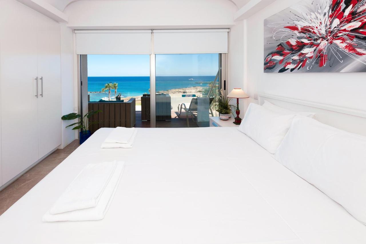 Apartment Marina - Beachfront Protaras Bagian luar foto